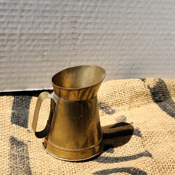 Vintage Other - 🌵Tiny Brass Pitcher 3 inch perfect for tea party!